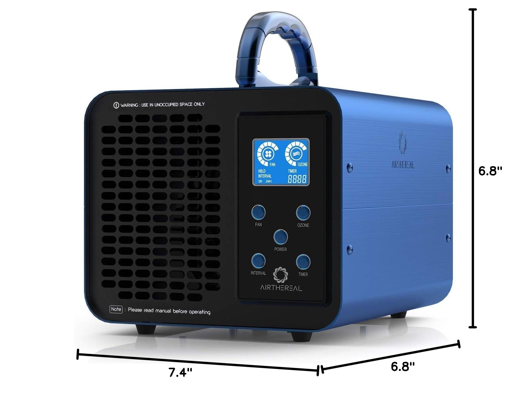 Airthereal MA5000 & MA10K-PRODIGI Ozone Generator Bundle - High Capacity O3 Machine for Odor Elimination | Home, Car, and Pet Odor Removal | Commercial & Residential Use