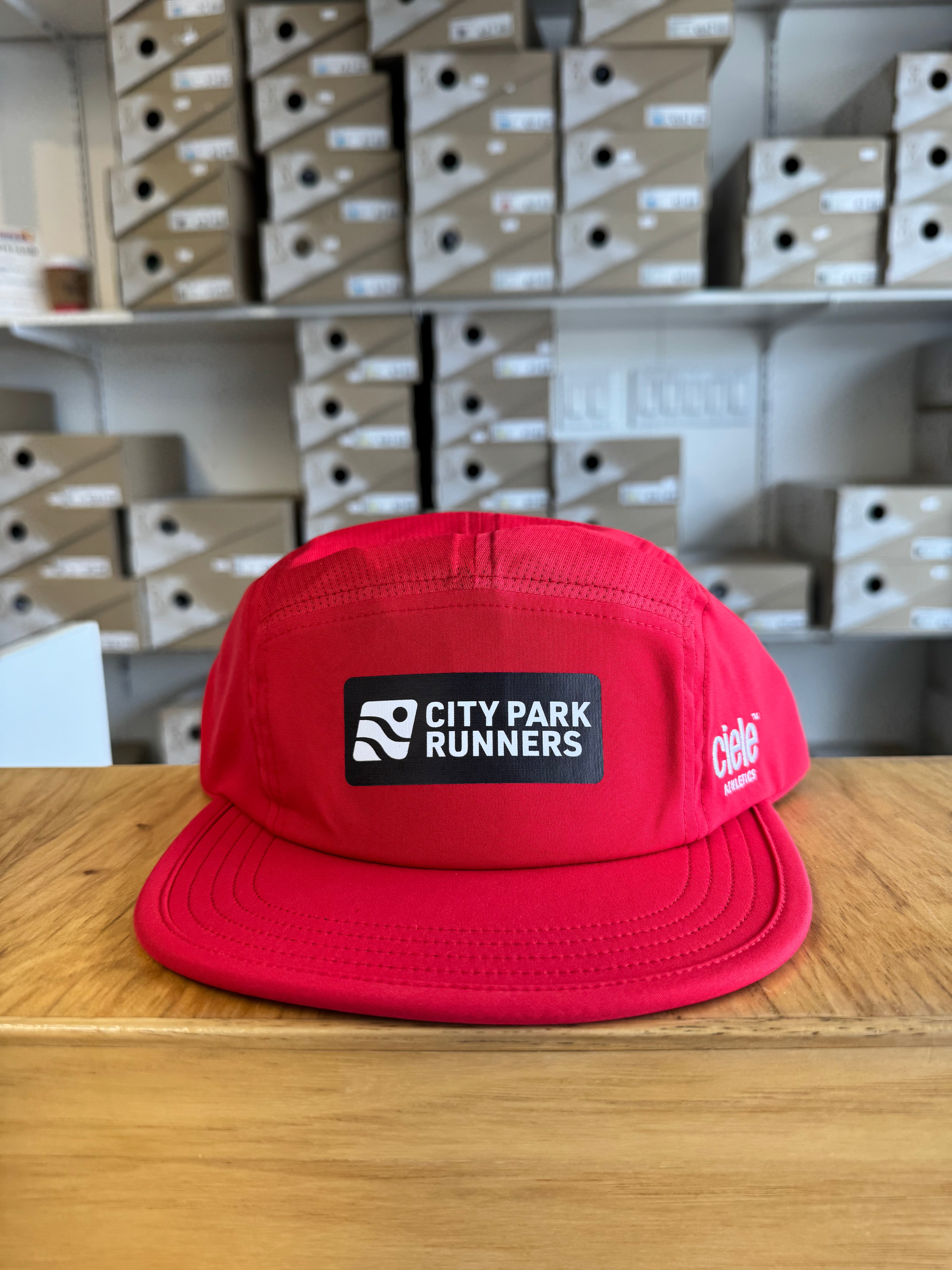 Ciele X City Park Runners Cap - Lightweight Performance Running Hat for Men & Women - Breathable Sun Protection for Outdoor Sports & Jogging