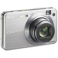 Sony Cybershot DSCW170 10.1MP Digital Camera with 5x Optical Zoom & Super Steady Shot - Silver | Compact Digital Camera for Travel, Family Events & Everyday Photography