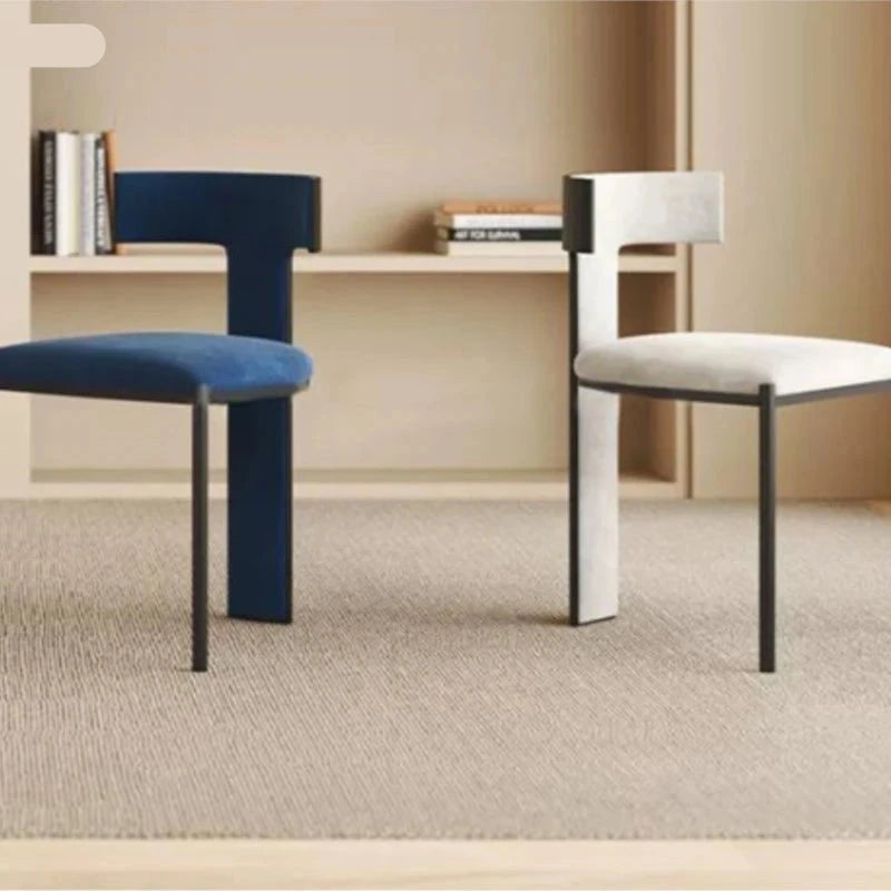 Italian Minimalist High-Sense Dining Chair - Modern Design for Kitchen, Dining Room & Office - Comfortable & Stylish Seating Solution for Home & Restaurant