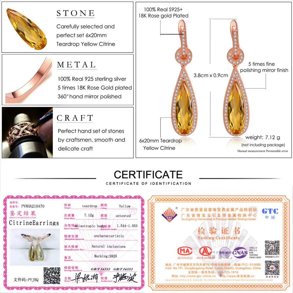 Elegant Water Drop Earrings for Women - Dainty Dangling Jewelry Gift for Her - Perfect for Weddings, Parties & Everyday Wear