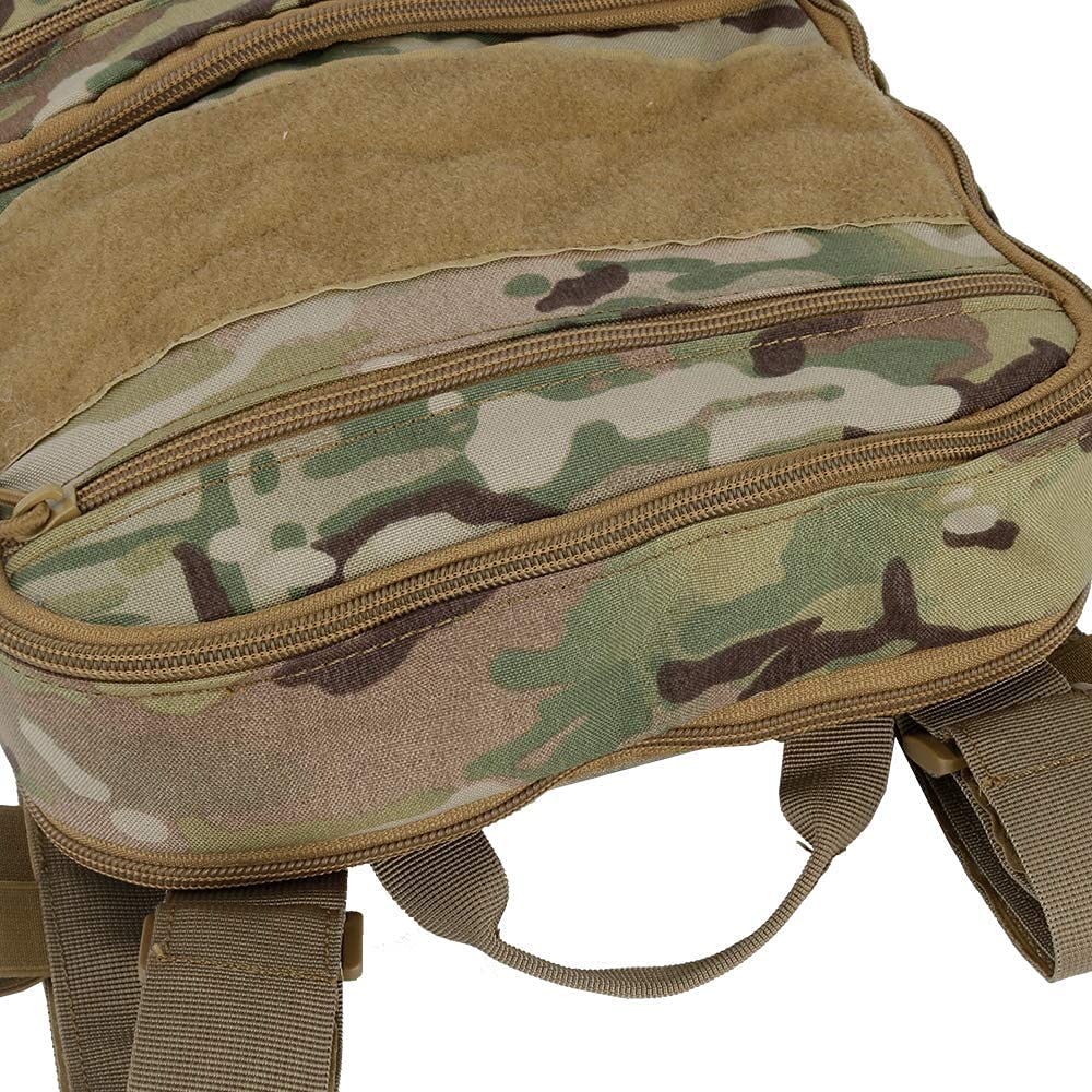 Tactical MOLLE Backpack - Military Multifunctional Airsoft Tool Bag for Camping, Travel, Hunting & Hiking (50x30x15cm) - Durable Outdoor Gear for Adventure Enthusiasts