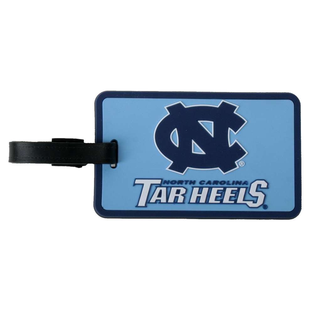 North Carolina Tar Heels Official Logo Luggage Tag - Durable Travel Accessory for Suitcases, Bags & Backpacks - Perfect for UNC Fans & Alumni Traveling