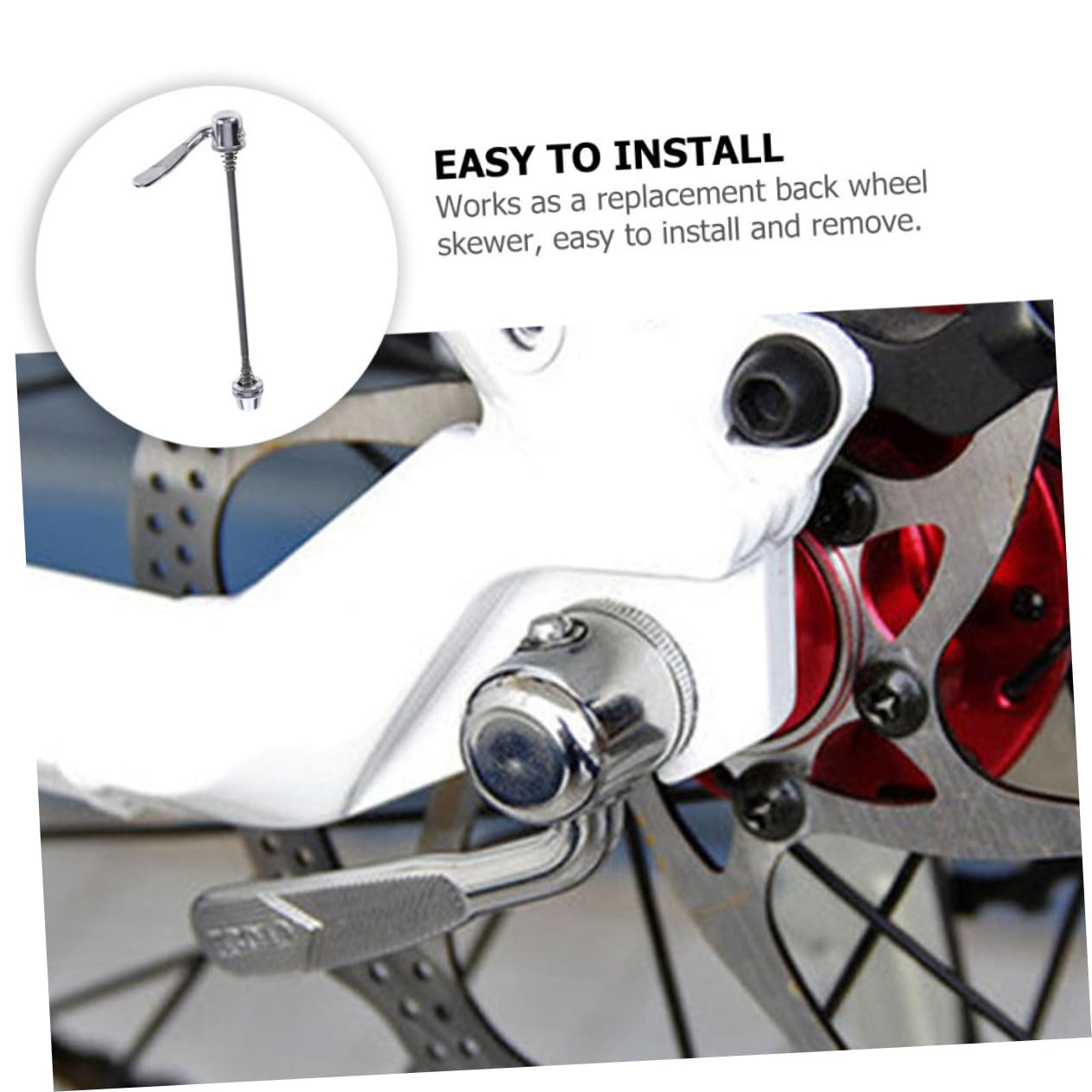 WESIEVYA X Bike Front Wheel Riser Block - Steel & Plastic Bike Trainer Stand for Indoor Cycling - Quick Release Turbo Trainer Support for Stability - Perfect for Zwift, Peloton & Home Workouts