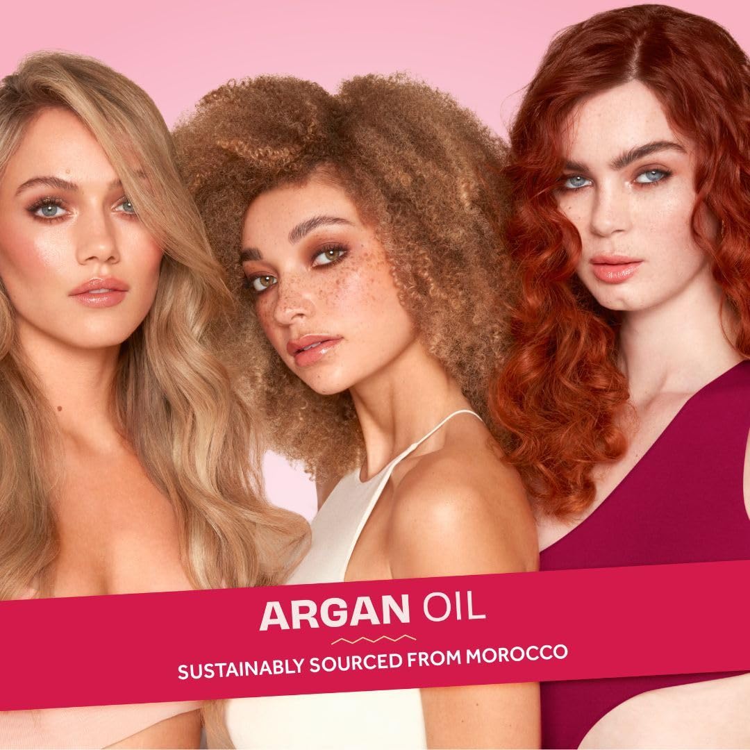 Lee Stafford Argan Oil Moisturizing Conditioner for Dry, Damaged Hair – Salon-Grade Hydration & Repair, Detangles & Restores Split Ends, 250ml | Perfect for Daily Hair Care & Salon-Like Shine at Home