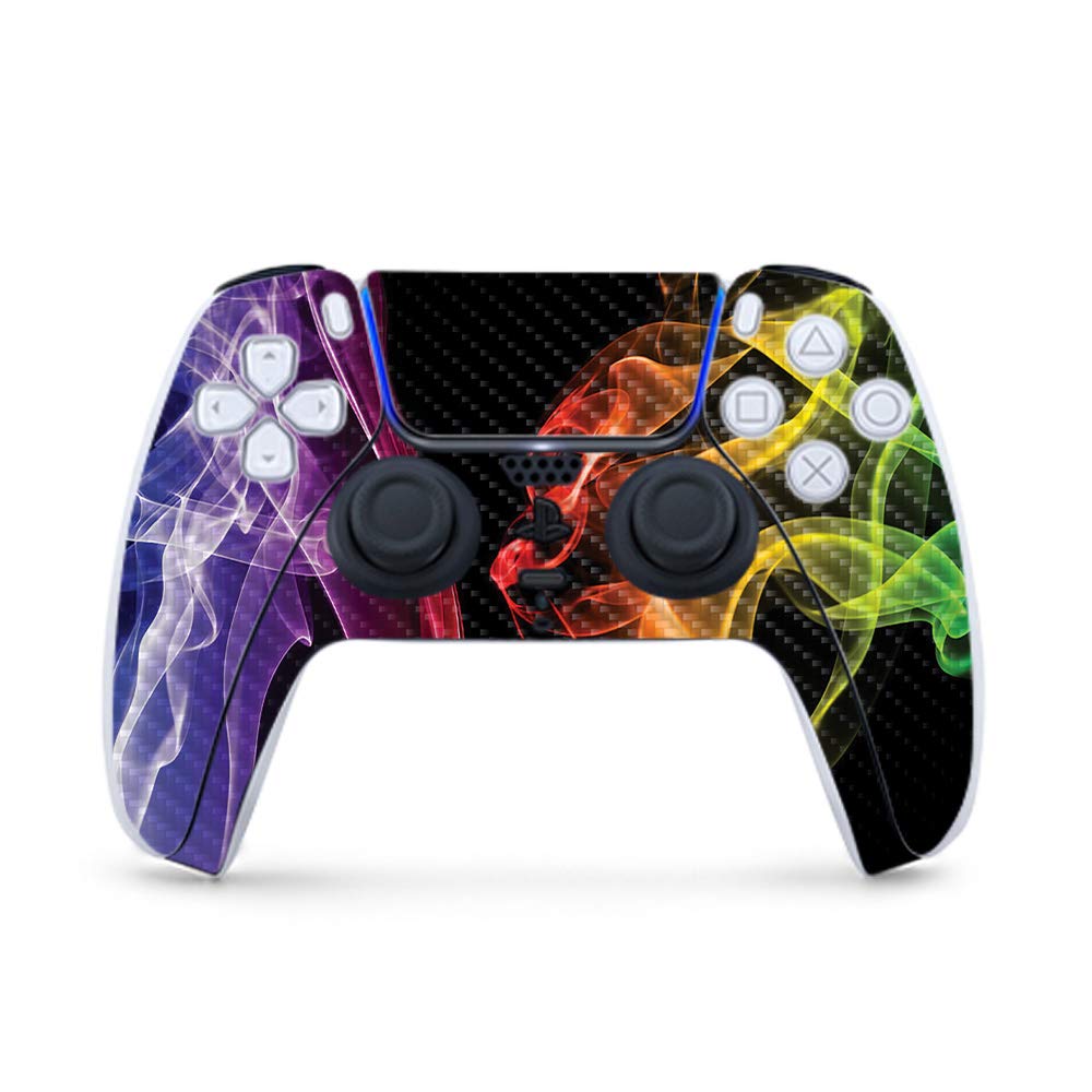 Premium Carbon Fiber Gaming Skin for PS5 Controller - Durable Textured Finish | Easy to Apply & Remove | USA Made | Perfect for Gaming Enthusiasts & Customization Lovers