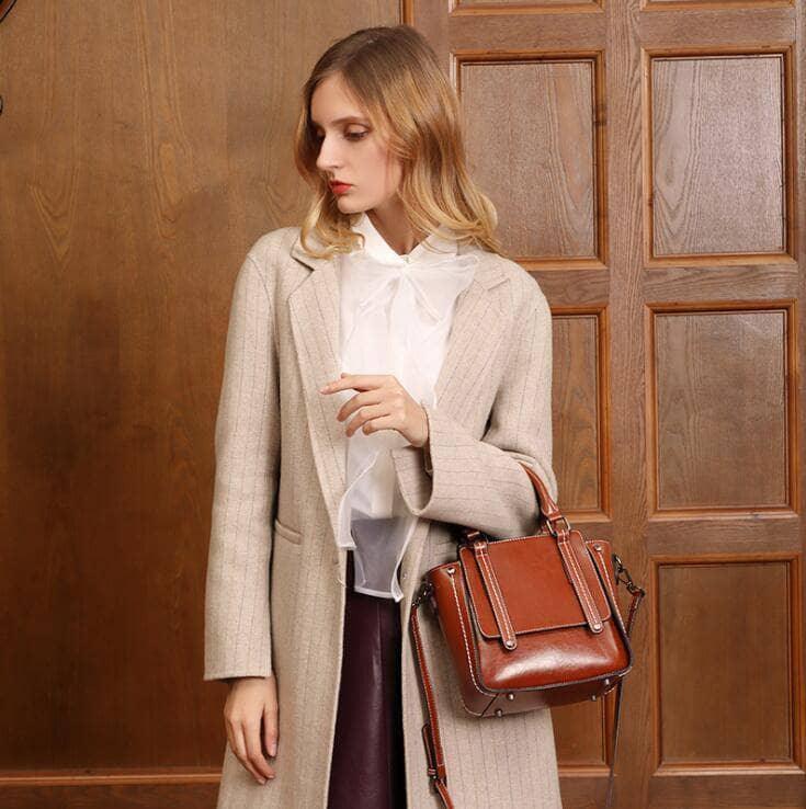 Stylish Women's Tote Bag - Faux Leather Messenger Purse for Work, Travel & Everyday Use | Fashionable Shoulder Bag for Office, Commute & Shopping