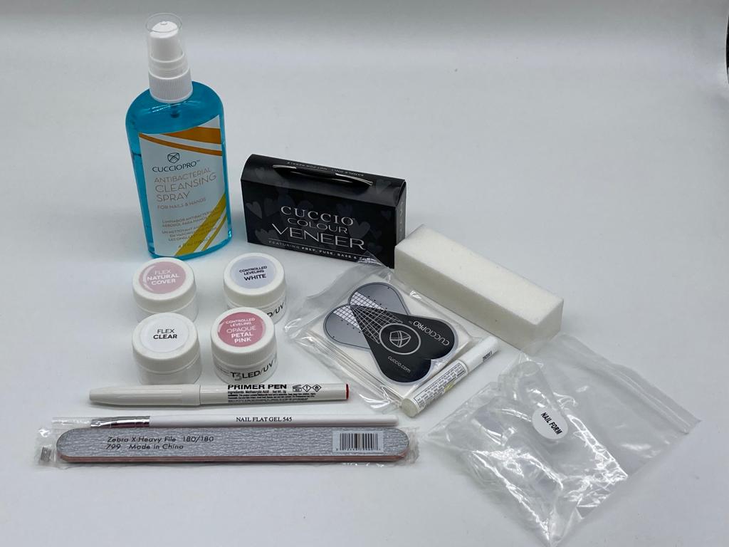 CUCCIO T3 GEL/FLEX GEL KIT - Professional Nail Care Set for Salon & Home Manicures | Perfect for DIY Nail Art & Gel Polish Application