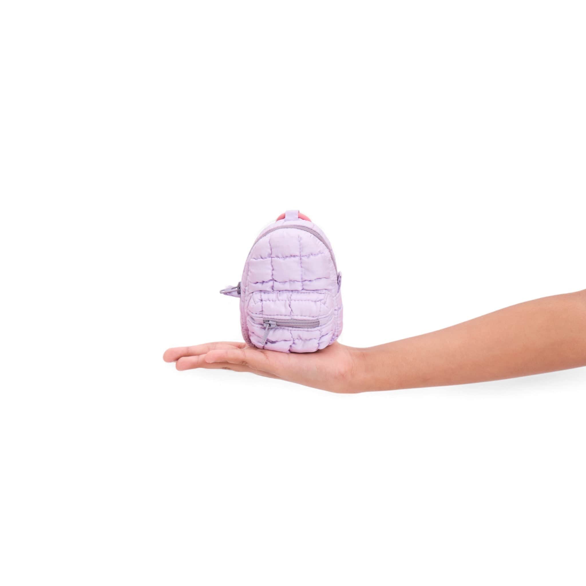 Cute Mini Boba Keychain Backpack - Lilac Purple for Girls, Teens & Women | Perfect for School, Travel & Everyday Use