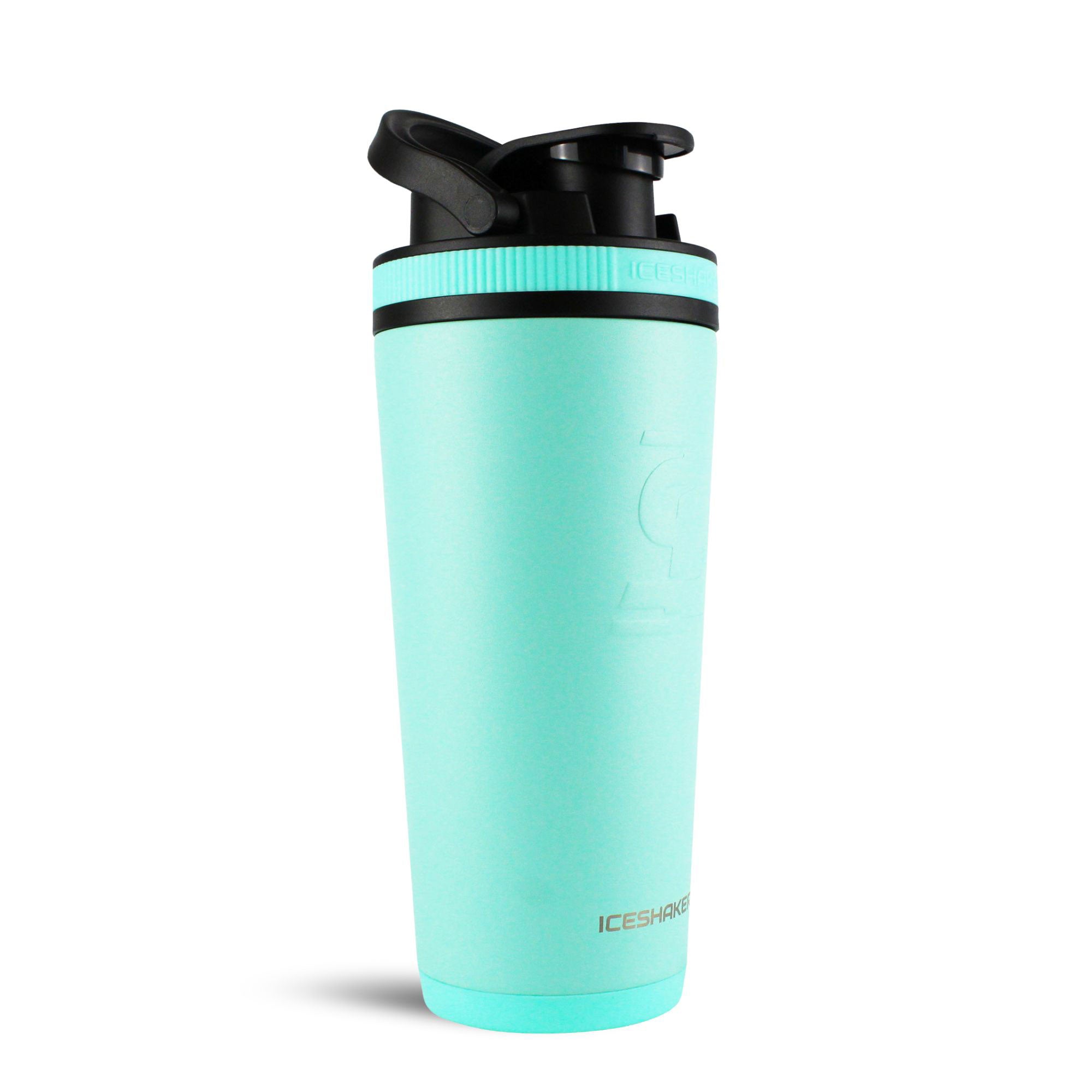 26oz Ice Shaker Matte Series - Leak Proof Protein Shaker Bottle for Gym, Workout & Travel | BPA Free Fitness Water Bottle with Mixing Ball & Storage Lid