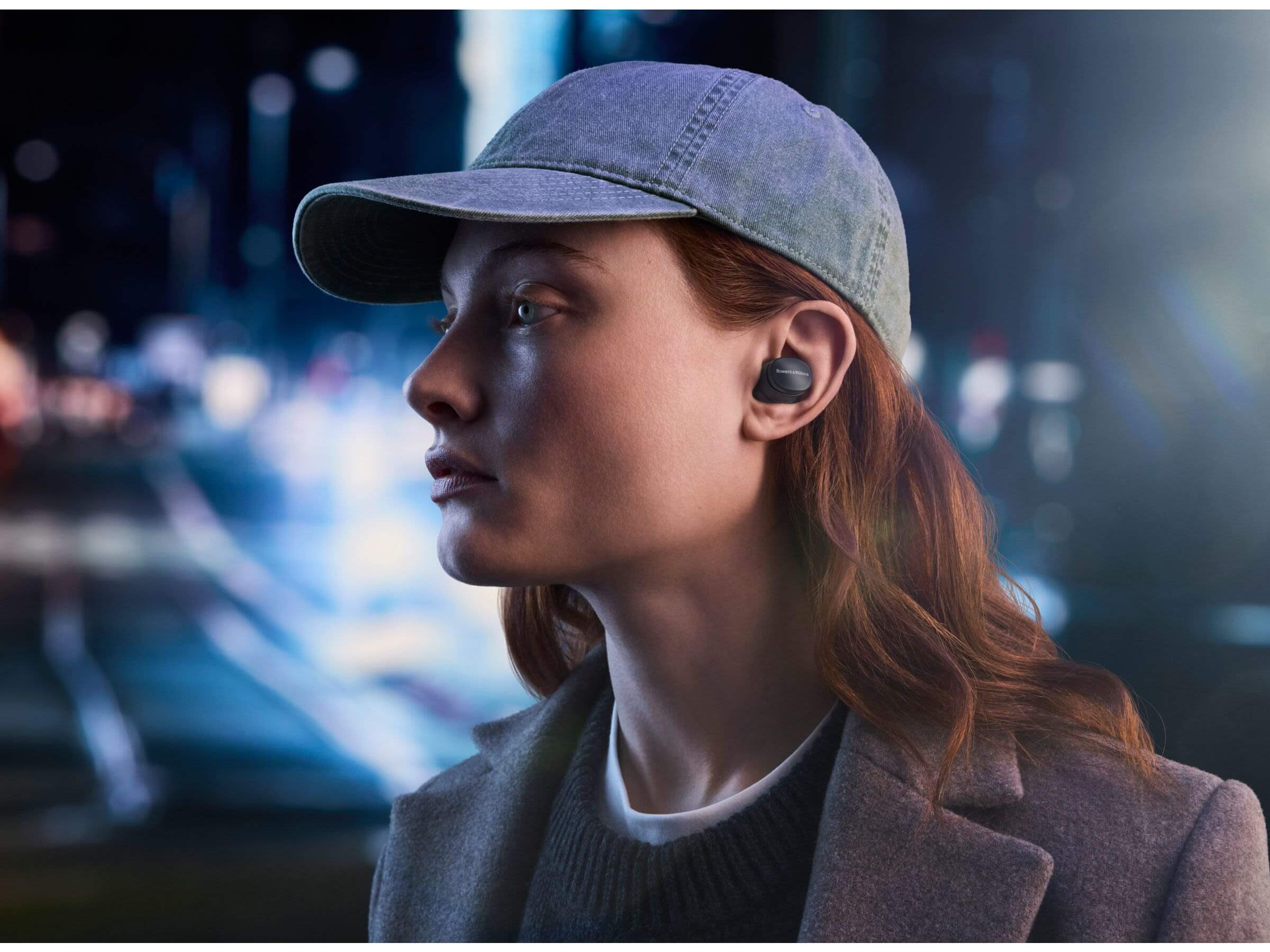 Bowers & Wilkins Pi6 Wireless Earbuds - Premium Noise Cancelling Bluetooth Headphones for iPhone & Android - Perfect for Workouts, Travel & Commuting