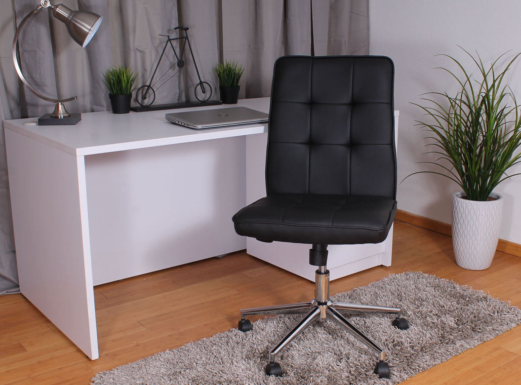 Boss Millennial Modern Home Office Chair - Vinyl Upholstered Ergonomic Desk Chair Models B330, B331, B330PM - Perfect for Remote Work & Gaming Setup