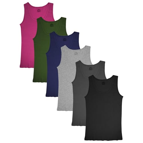 6 Pack-black/Charcoal/Navy/Olive/Grey/Fushia