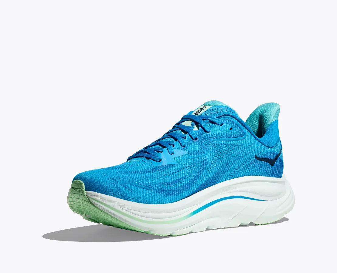Hoka Clifton 10 Running Shoes for Men - Lightweight Cushioned Road Running Sneakers for Marathon Training & Daily Jogging