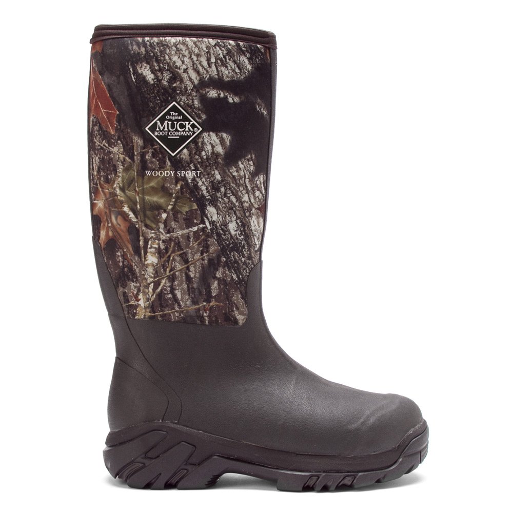 **Men's Muck Boots Woody Sport Boot - Waterproof Outdoor Hunting & Work Boots for Hiking, Farming & Cold Weather (Size 8)**