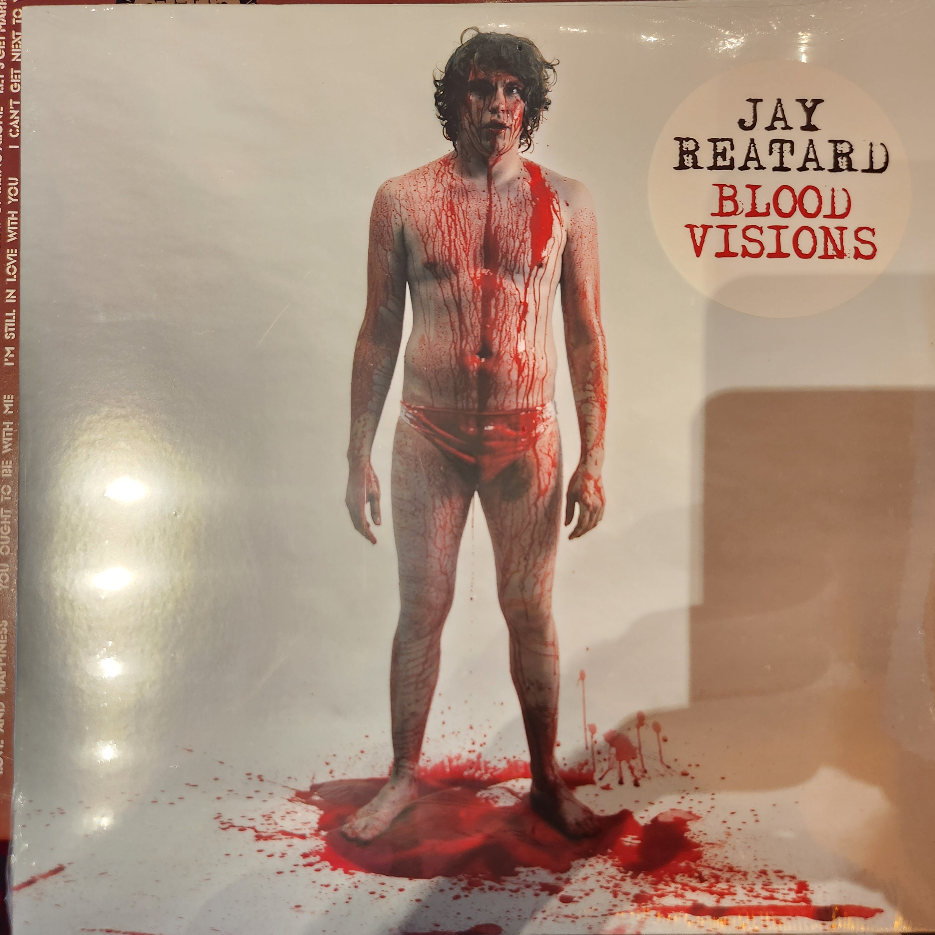 Jay Retard - Blood Visions Vinyl LP Record | Punk Rock Music Album | Perfect for Collectors & Music Enthusiasts