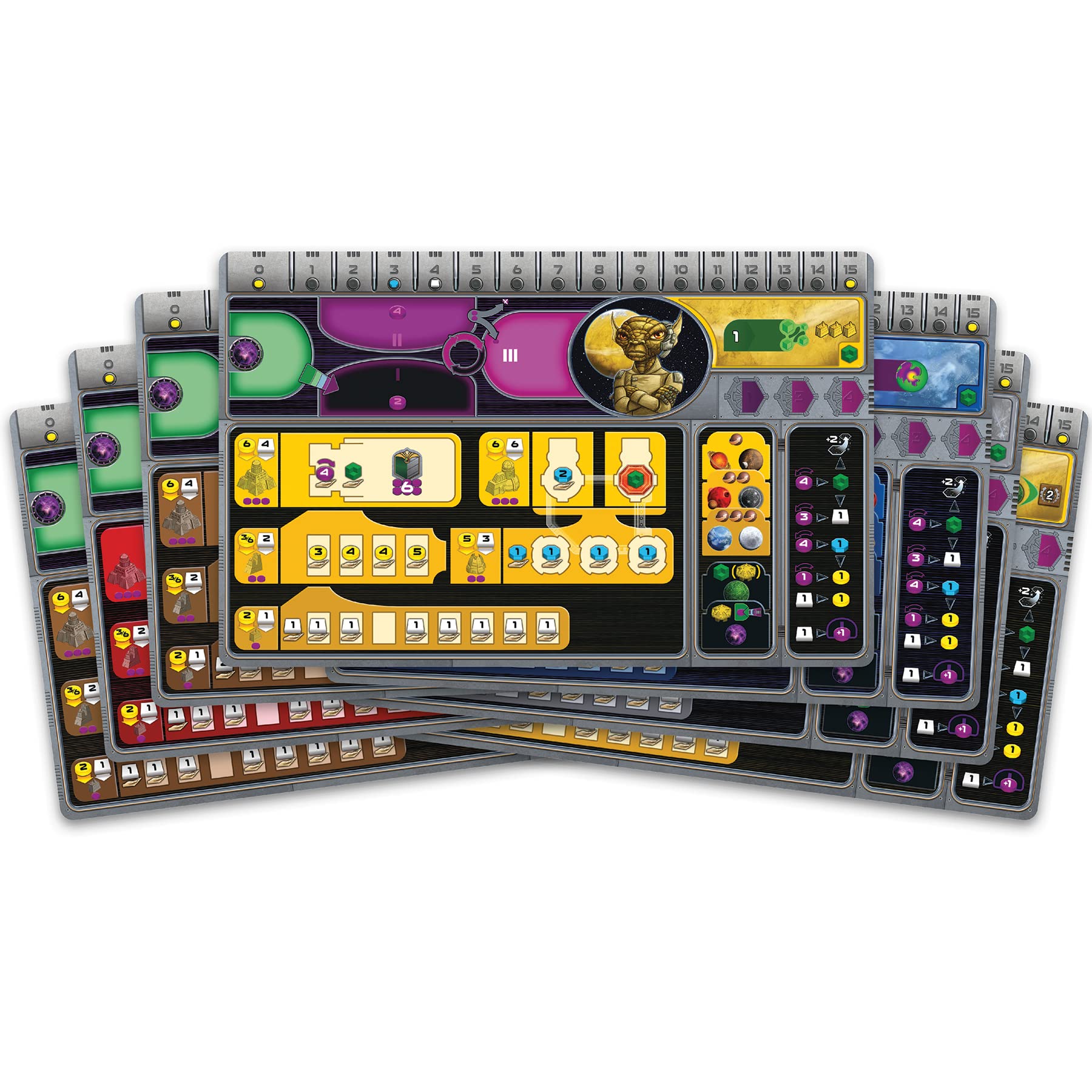 Gaia Project Strategy Board Game | Terra Mystica Sequel | Solo & Multiplayer (1-4 Players) | Ages 14+ | Perfect for Family Game Nights & Strategy Enthusiasts