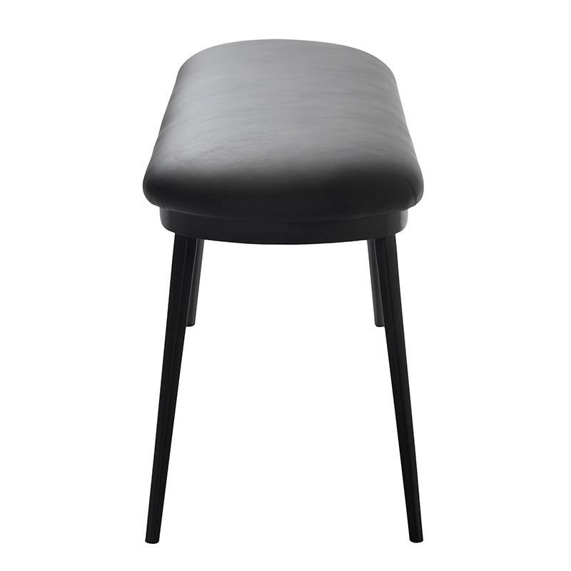 GAIN Bench 140cm - Black Wooden Bench for Living Room, Bedroom, Entryway | Sturdy & Modern Home Furniture for Indoor Use