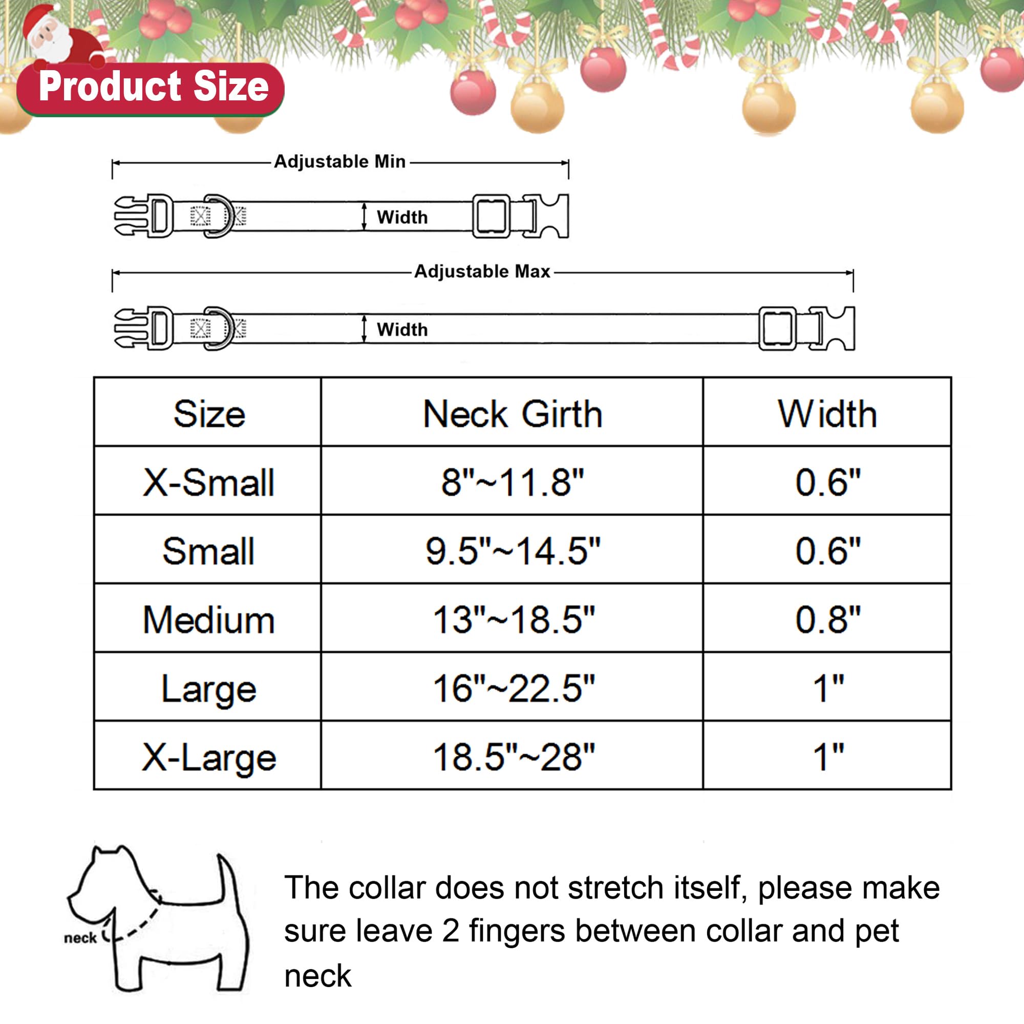 ADOGGYGO 2 Pack Christmas Dog Collar with Bow Tie - Classic Plaid Red Green Adjustable Pet Collar with Removable Bowtie for Small Dogs - Perfect for Holiday Photos & Festive Pet Parties