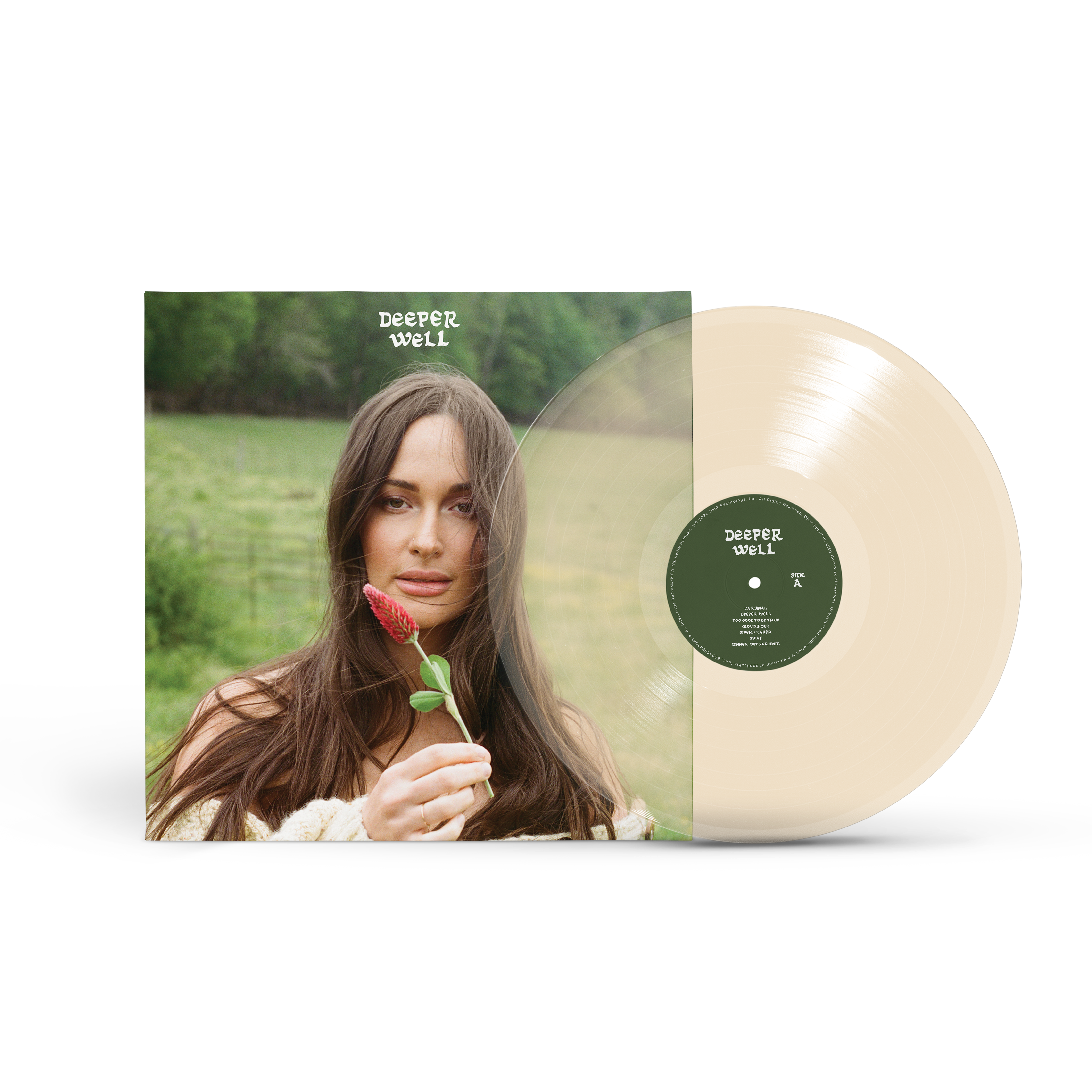 Deeper Well - Transparent Cream LP Vinyl Record | Limited Edition Music Album for Collectors & Audiophiles | Perfect for Home Listening, Gifts & Music Enthusiasts