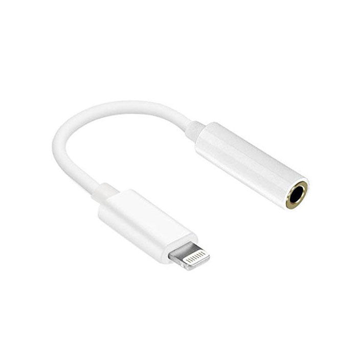 3.5mm to Lightning Adapter - High-Quality Audio Connector for iPhone & iPad - Perfect for Car, Home, and Travel Use