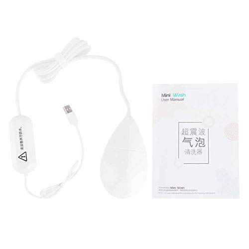 DERCLIVE Mini Ultrasonic Dishwasher - Portable USB Smart Countertop Dishwasher for Fruits, Vegetables, and Small Kitchenware | Perfect for Apartments, RVs, and Small Spaces