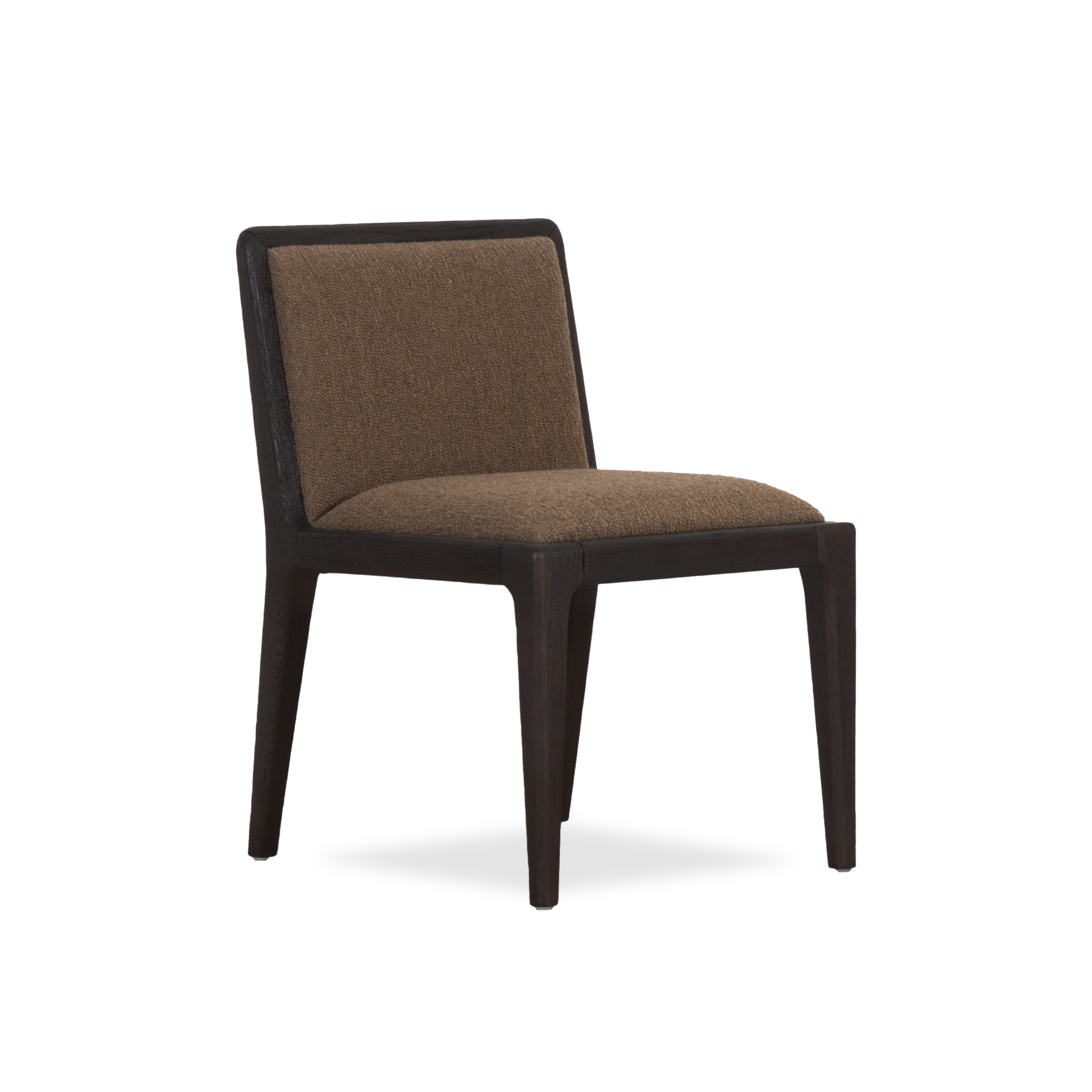 Modern Wooden Frame Dining Chair - Sturdy & Comfortable Kitchen Chairs for Home, Restaurant & Office Use - Perfect for Dining Room, Breakfast Nook & Cafe Setting