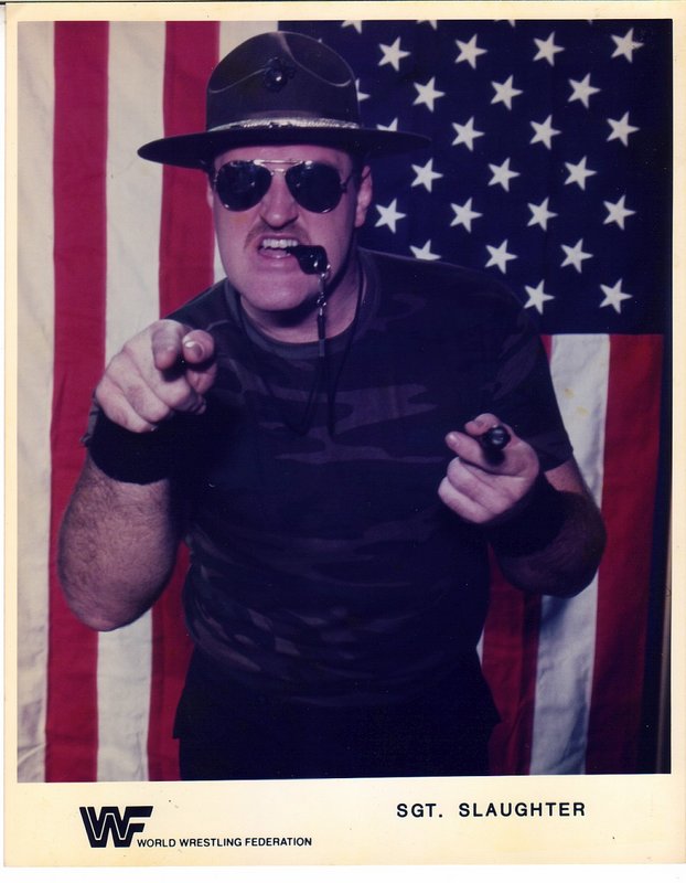 1984 Sgt. Slaughter Action Figure - Vintage G.I. Joe Collectible Toy - Perfect for Display, Gifts & Nostalgic Collections