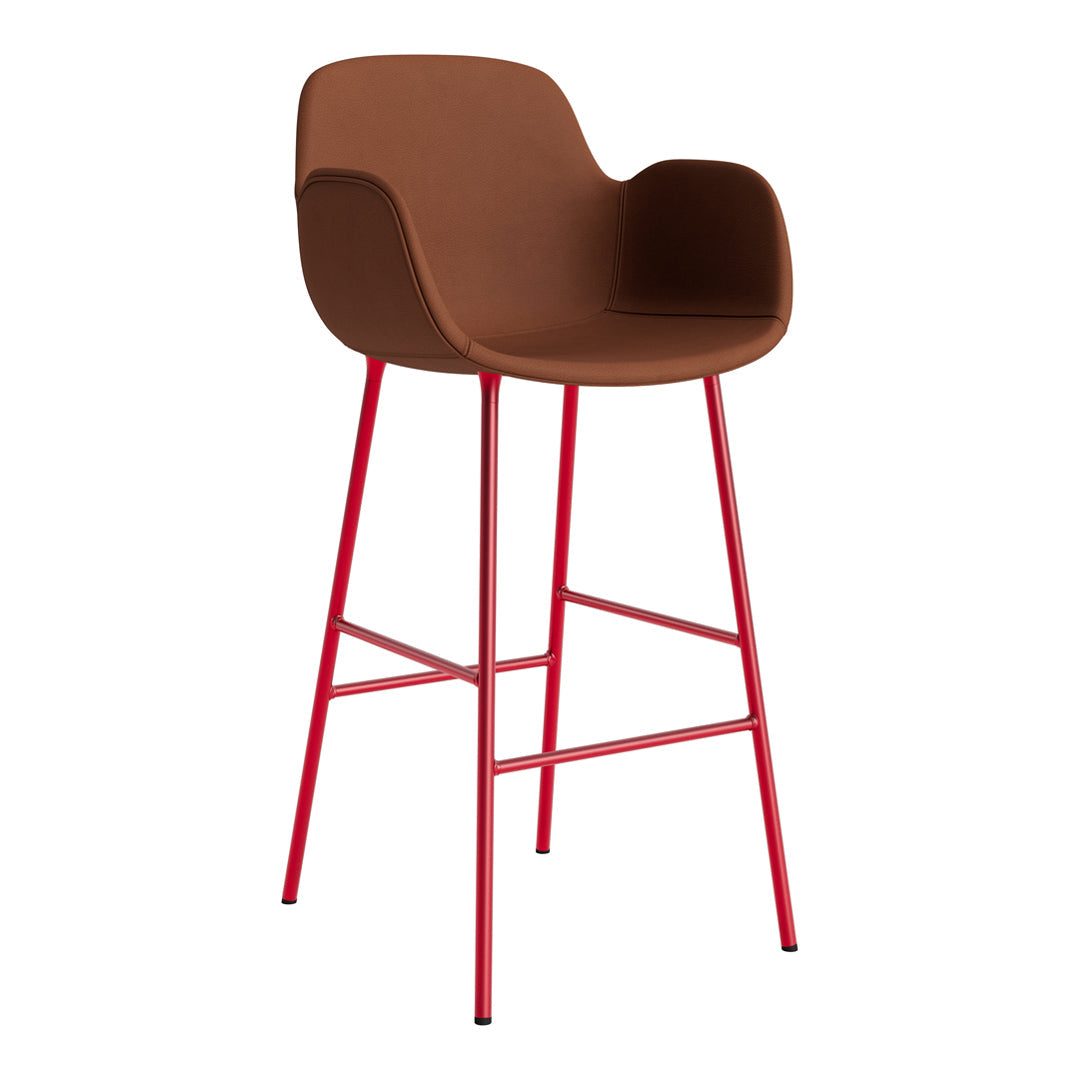Form Bar Armchair - Fully Upholstered Modern Lounge Chair for Living Room, Bar, or Office | Comfortable Seating for Home Decor