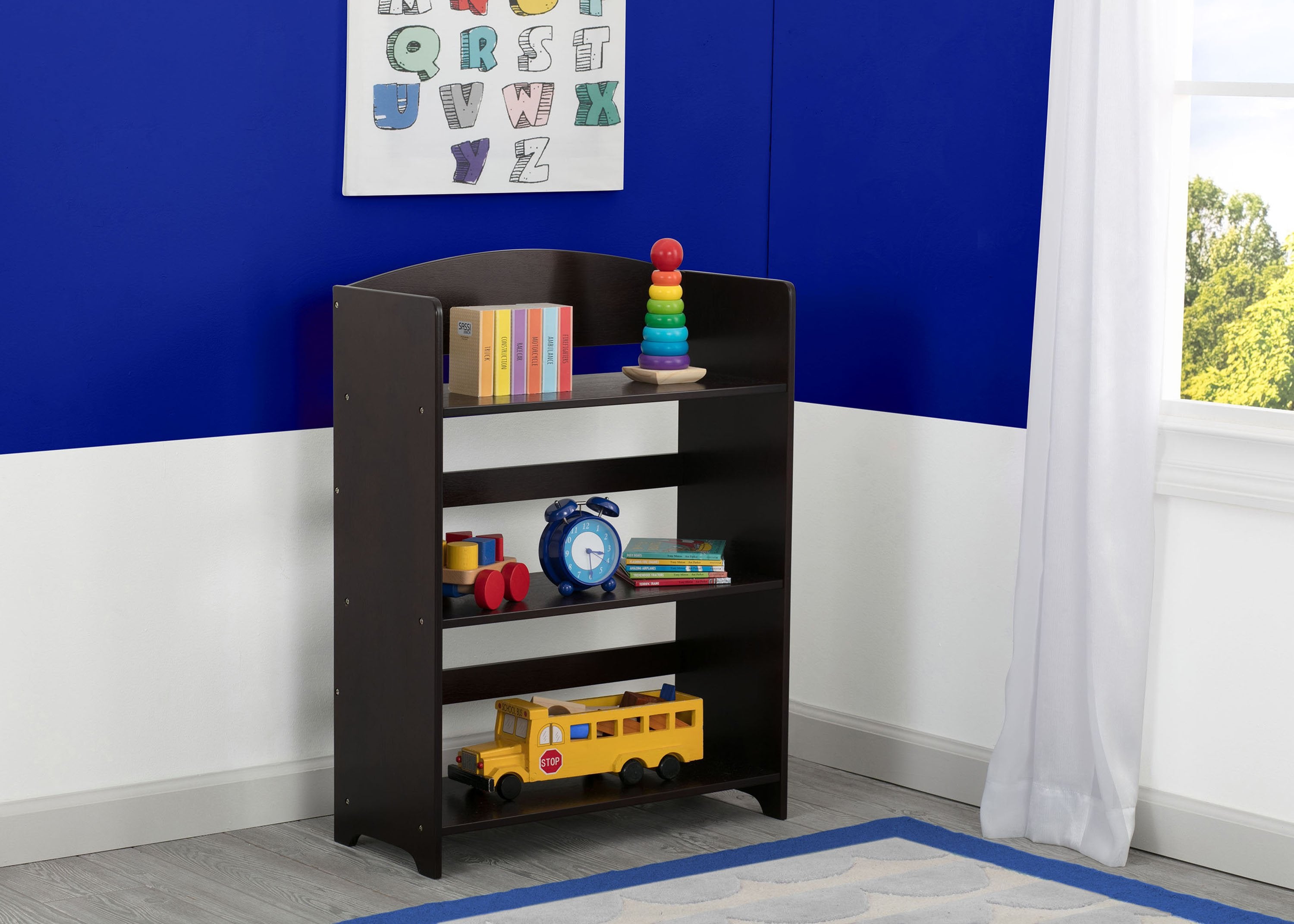 MySize Bookshelf - Adjustable & Customizable Wooden Shelf for Home & Office - Perfect for Books, Decor & Storage