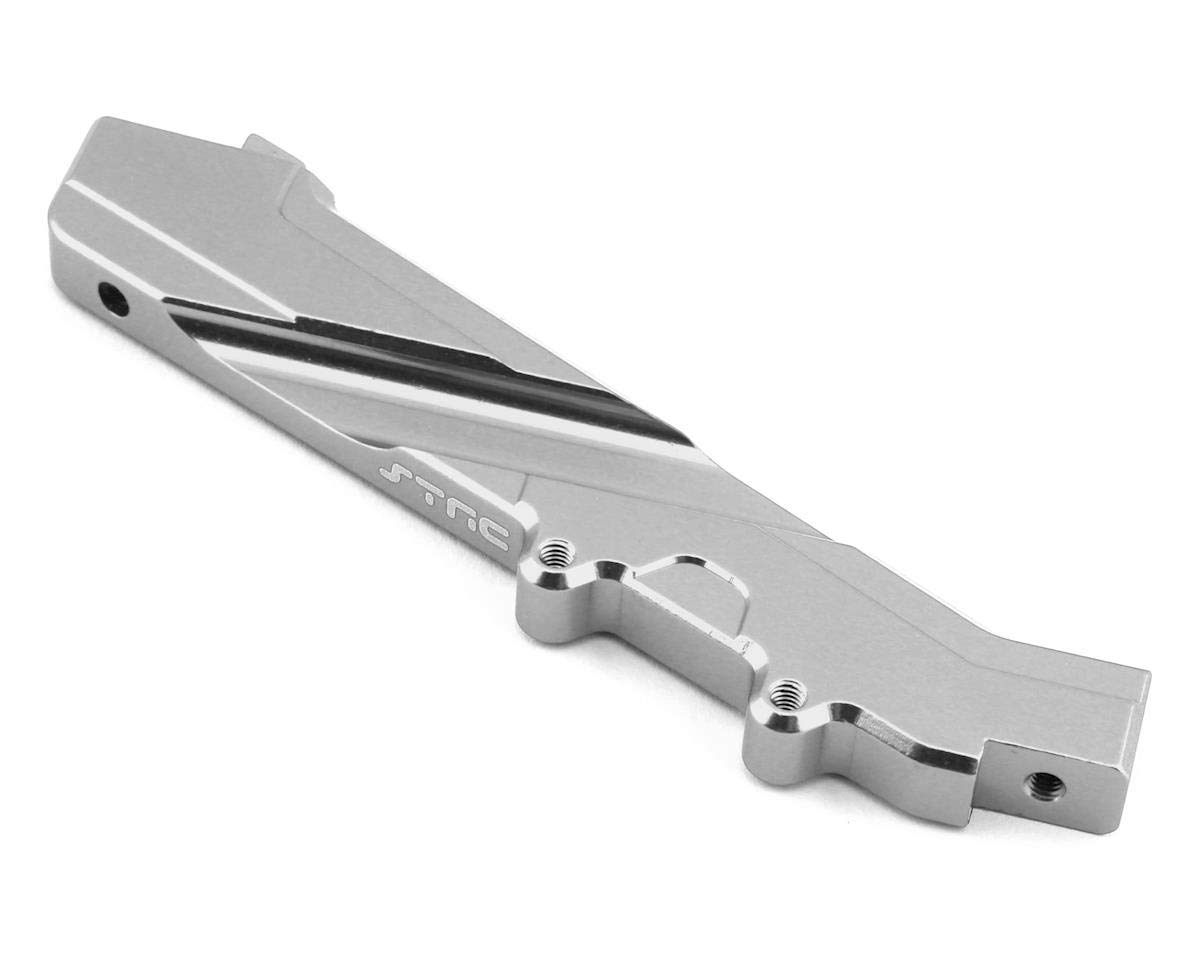STR320511FS Heavy Duty Aluminum Front Chassis Brace for Arrma Limitless/Infraction RC Cars - Silver | Performance Upgrade for High-Speed Racing & Off-Road Bashing
