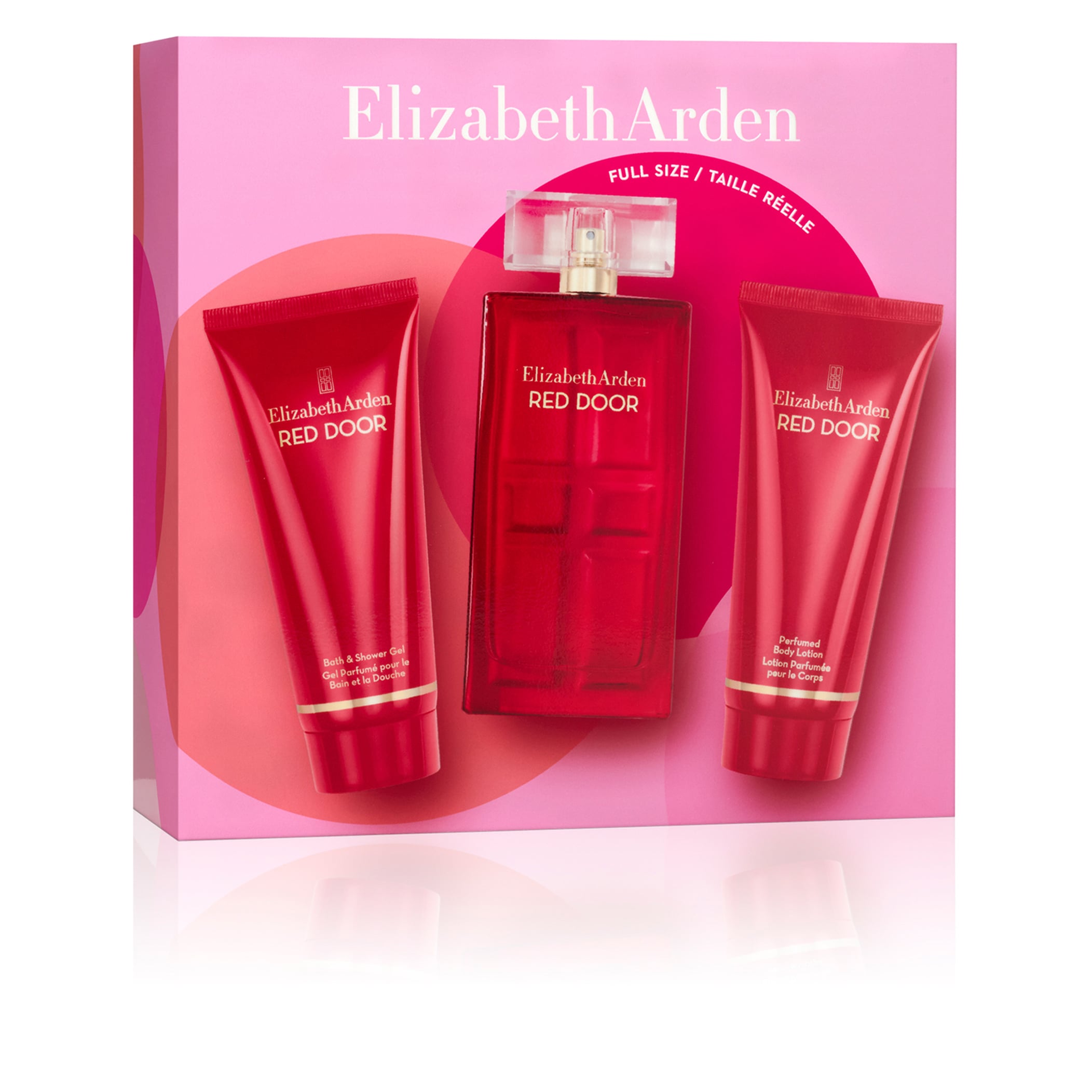 Red Door Eau de Toilette 3 Piece Gift Set - Floral Fragrance for Women | Perfect for Daily Wear, Special Occasions & Gifting