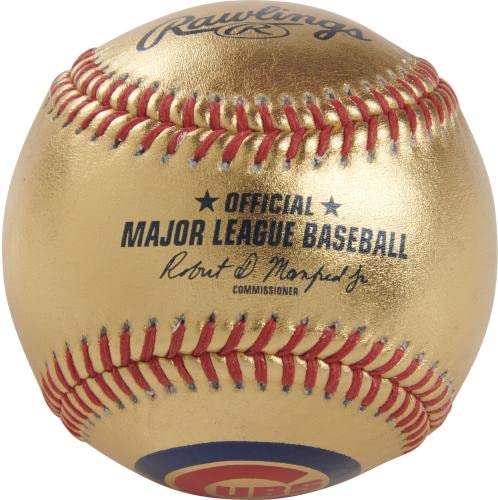 Official Chicago Cubs Rawlings MLB Game Baseball - Premium Leather for Training, Games & Collectibles - Perfect for Baseball Fans, Players & Memorabilia Collectors