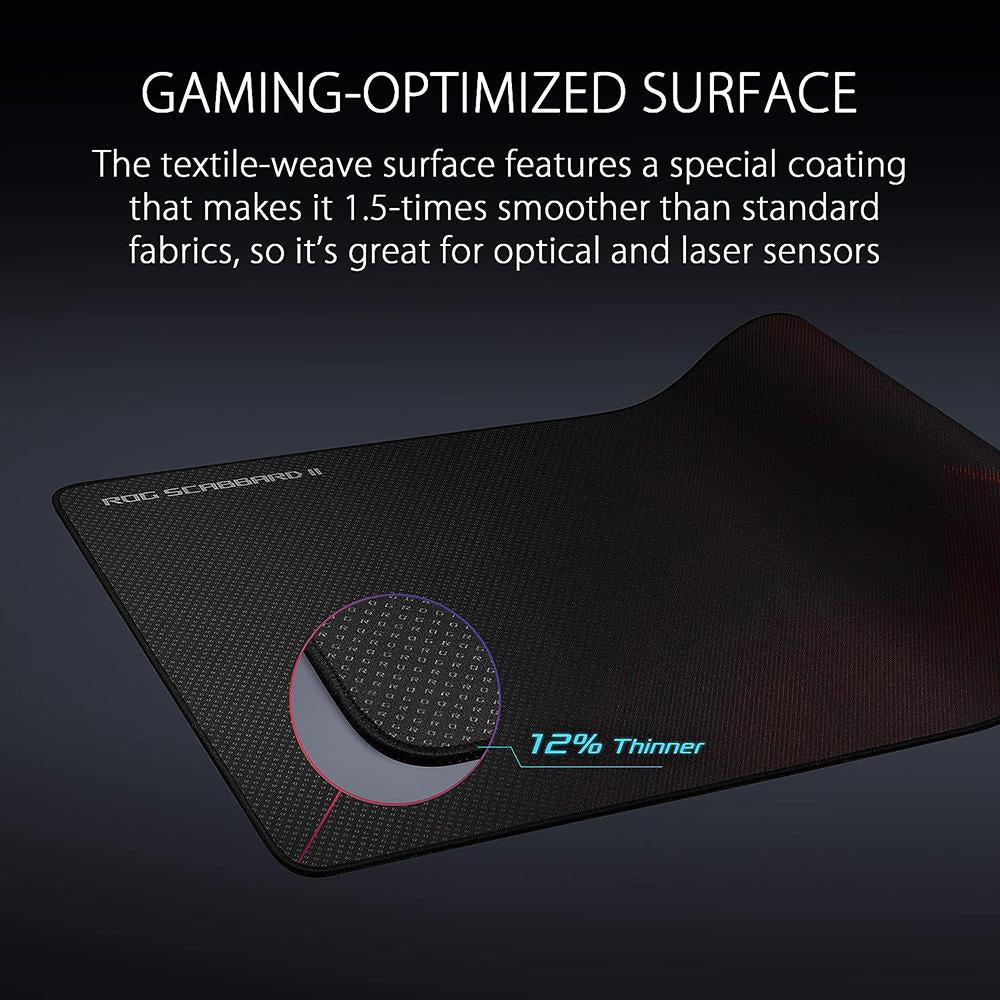 ASUS ROG Scabbard II Gaming Mouse Pad - Large XXL Extended (36