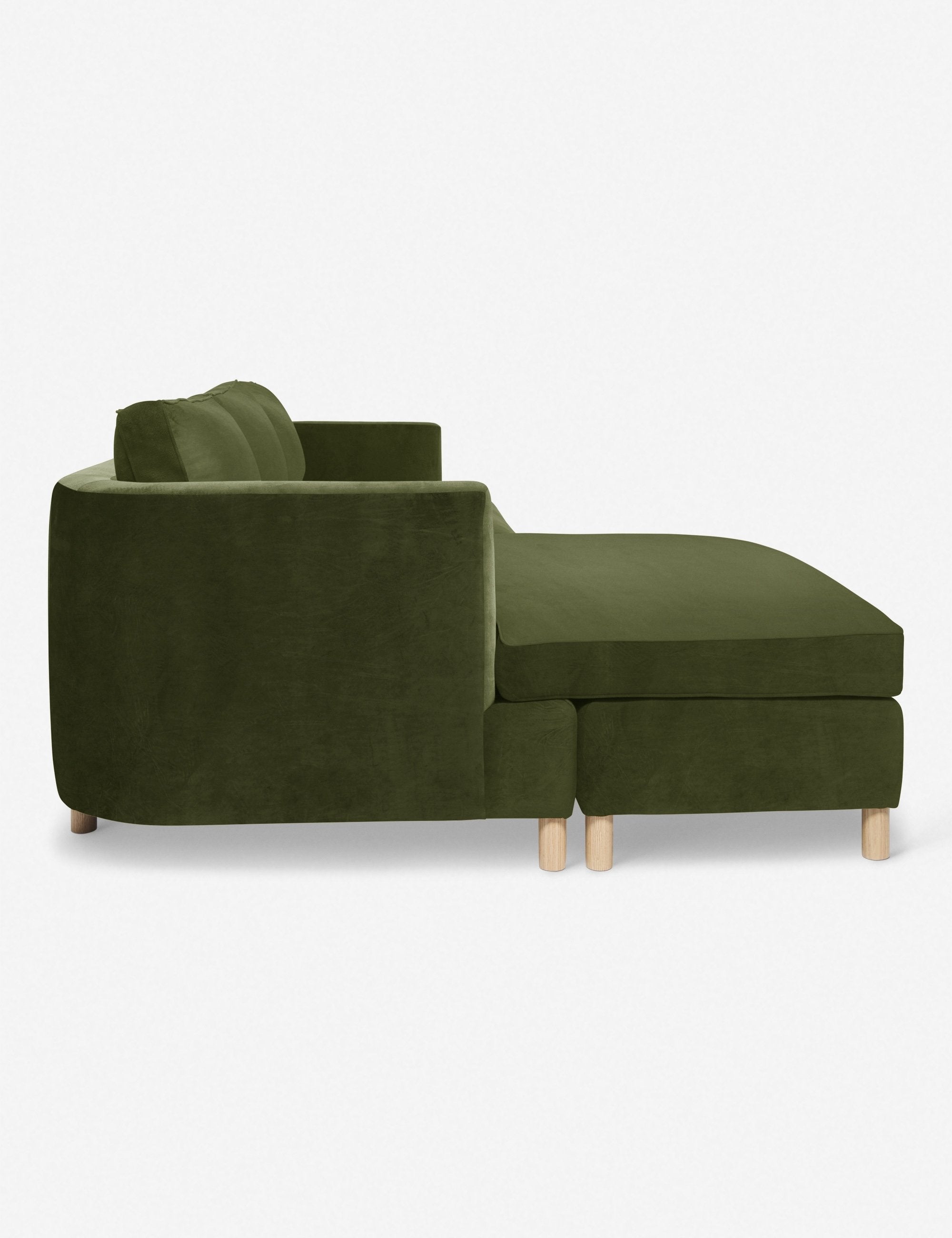 Belton Sectional Sofa by Ginny Macdonald - Modern L-Shaped Couch for Living Room, Family Room & Lounge | Comfortable Fabric Upholstery