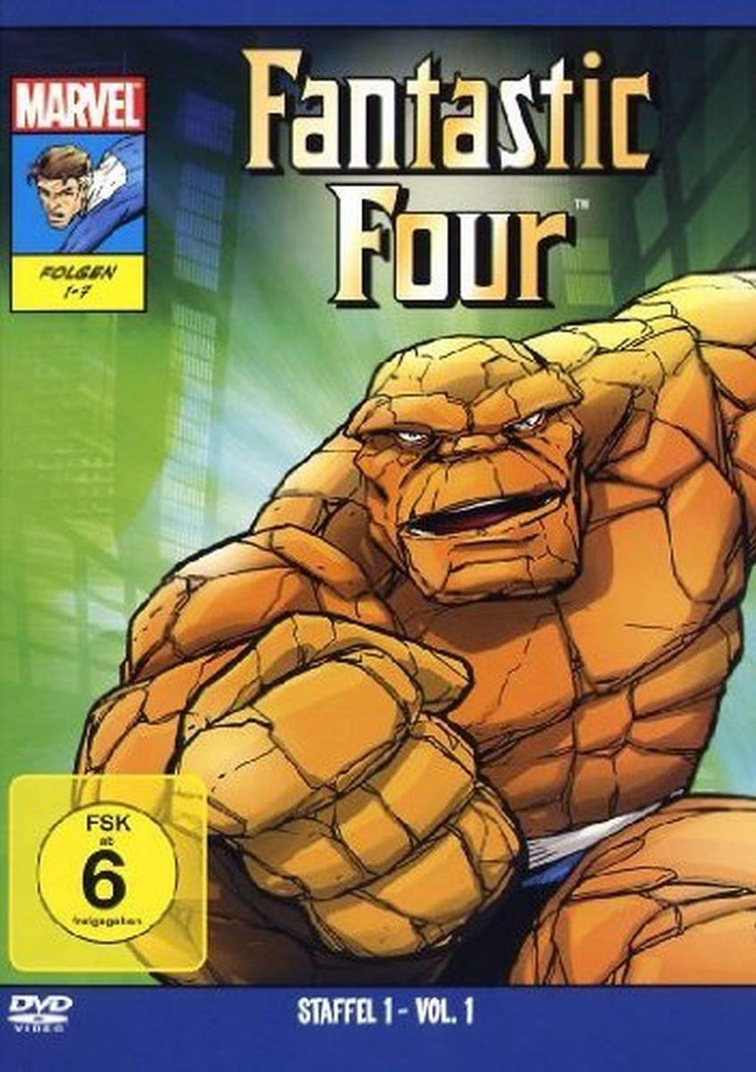 Fantastic Four 94 - Season 1 | Complete DVD Set | Action-Packed Superhero Series | Perfect for Marvel Fans & Collectors | Great for Movie Nights & Gift Giving