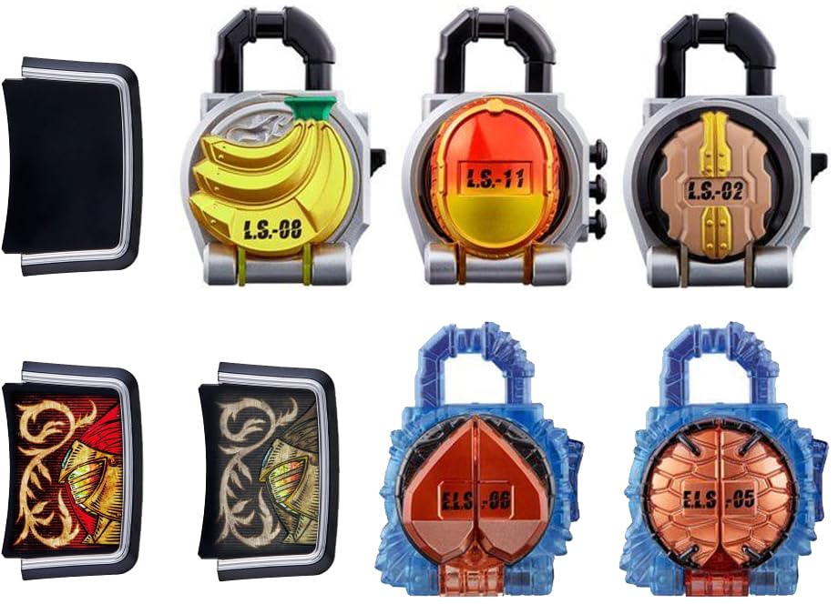 Bandai Kamen Rider Team Baron Lockseed Set CSM - Premium Collectible Action Figure for Fans & Gift - Perfect for Display, Cosplay & Role Play