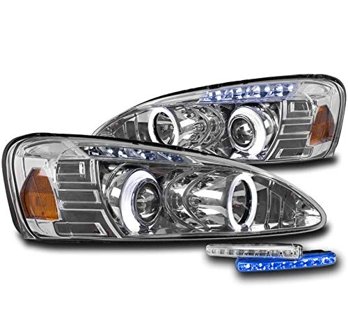 Pontiac Grand Prix Halo LED Projector Headlights with 6