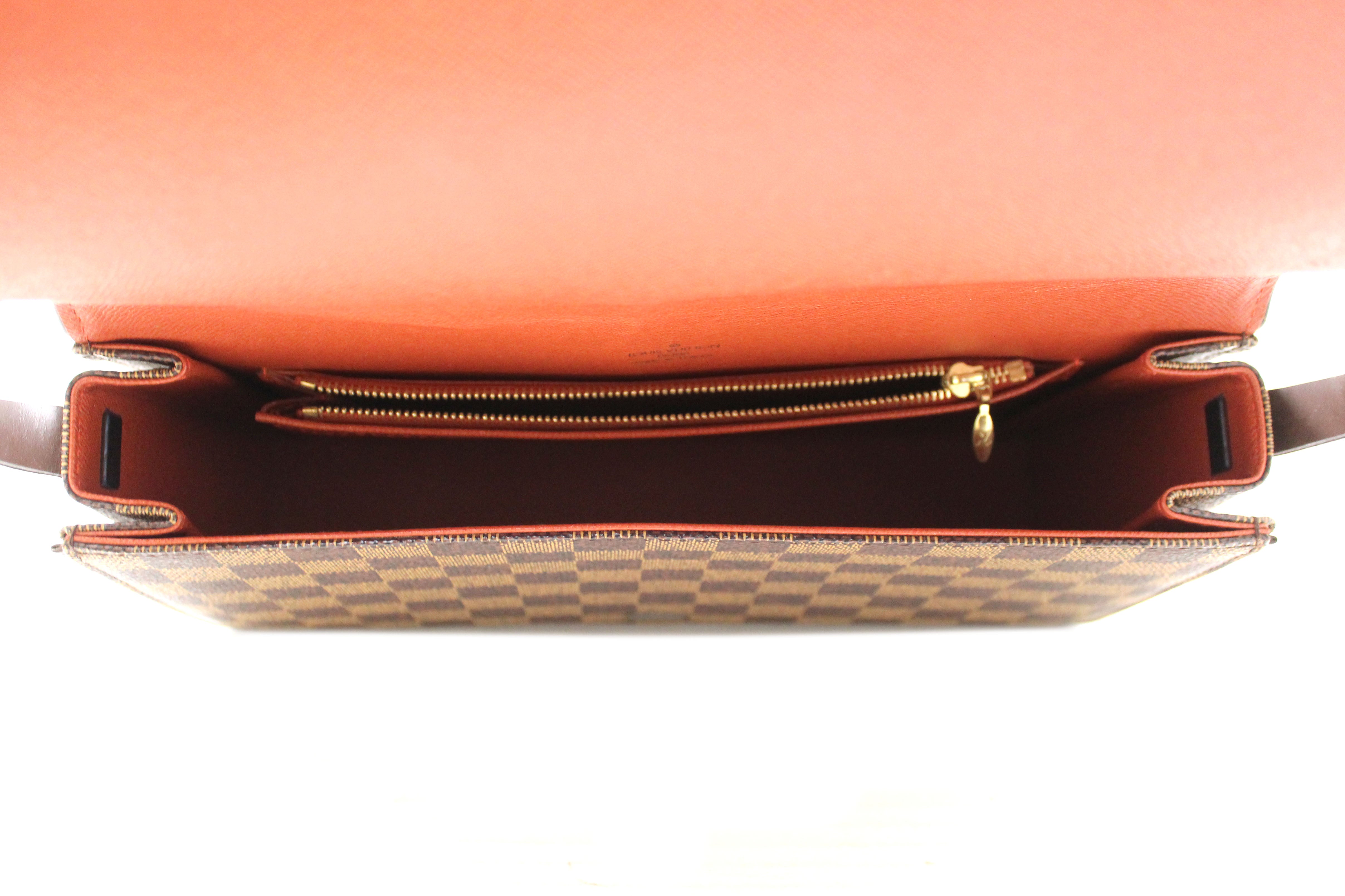 Authentic Louis Vuitton Damier Ebene Tribeca Long Shoulder Bag - Luxury Designer Handbag for Women, Perfect for Work, Travel & Evening Events