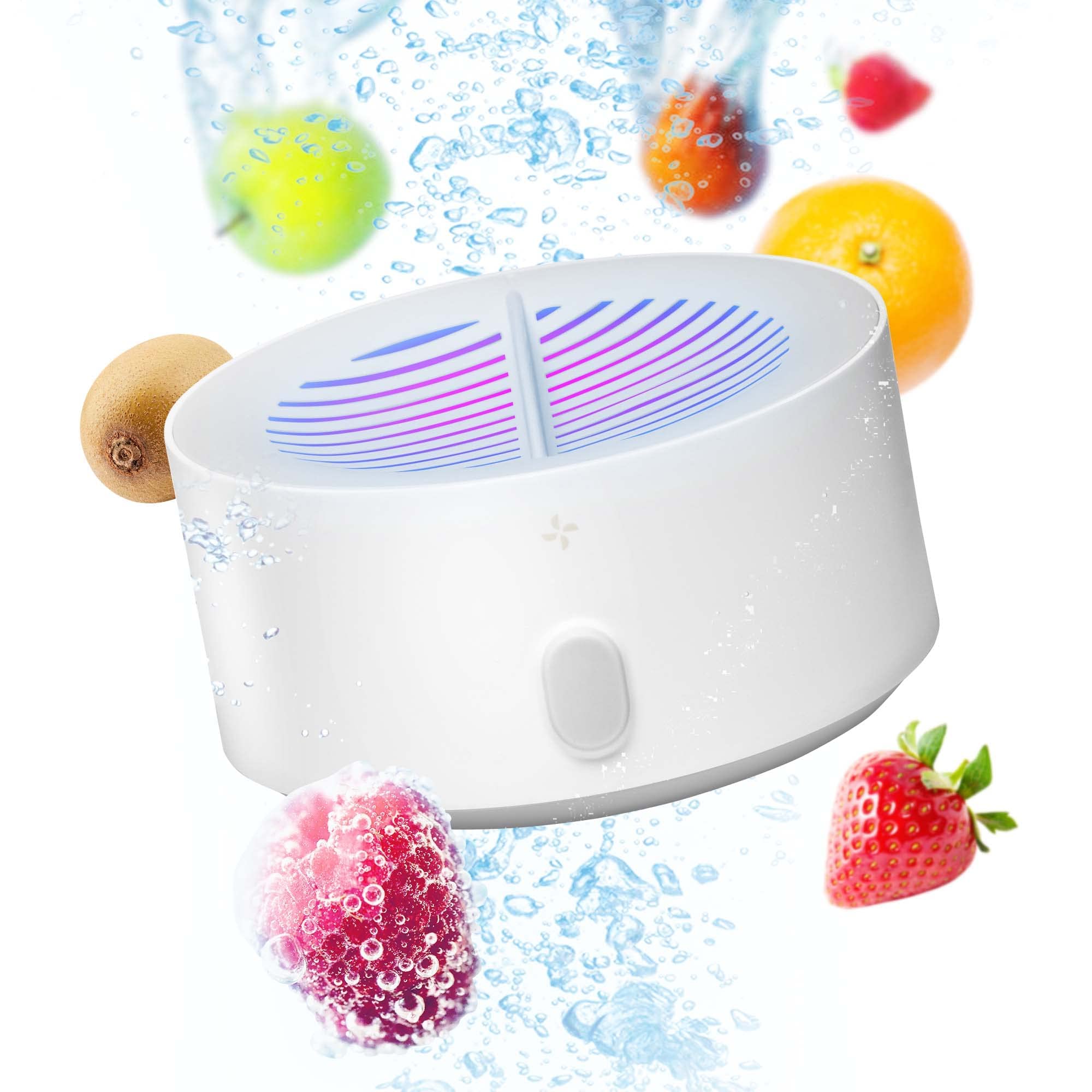 AquaPure Fruit and Vegetable Washing Machine - Waterproof Produce Cleaner & Purifier for Fresh Fruits & Veggies | 1-Year Warranty | Perfect for Home Kitchens, Organic Farms & Healthy Meal Prep