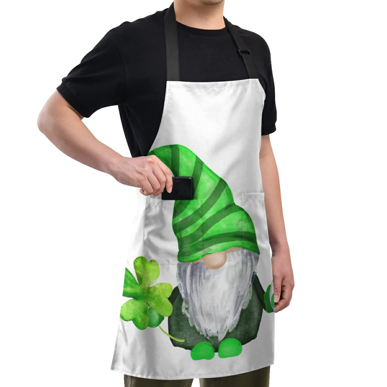 Aflyko Unisex Adjustable Kitchen Apron for Cooking, BBQ & Painting - 27.5