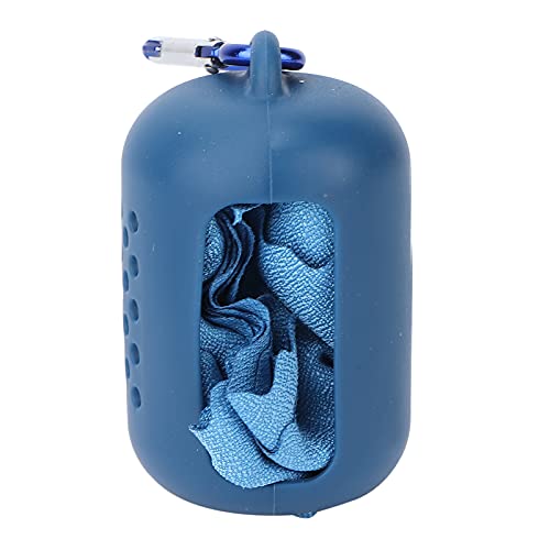 ANGGREK Cooling Towel for Yoga, Gym & Camping - Dark Blue