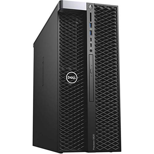 Refurbished Dell Precision Tower 5820 Workstation - Intel Xeon W-2133 6-Core 3.6GHz, 64GB RAM, 1TB HDD, NVIDIA NVS 310, Windows 11 Pro | Ideal for CAD, Video Editing & 3D Rendering