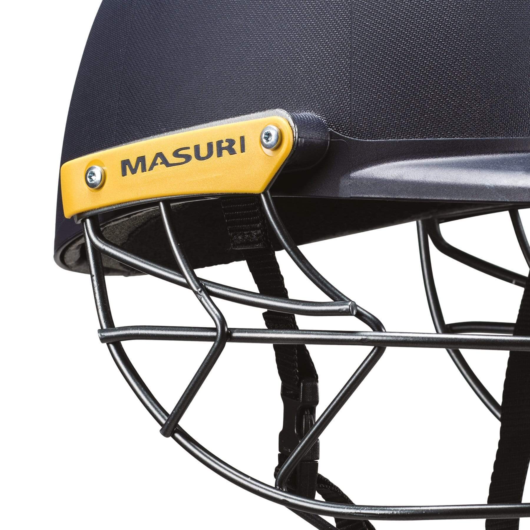 Masuri C Line Steel Senior Cricket Helmet with Adjustable Fit - Lightweight Protective Gear for Cricket Players | Perfect for Practice & Match Play