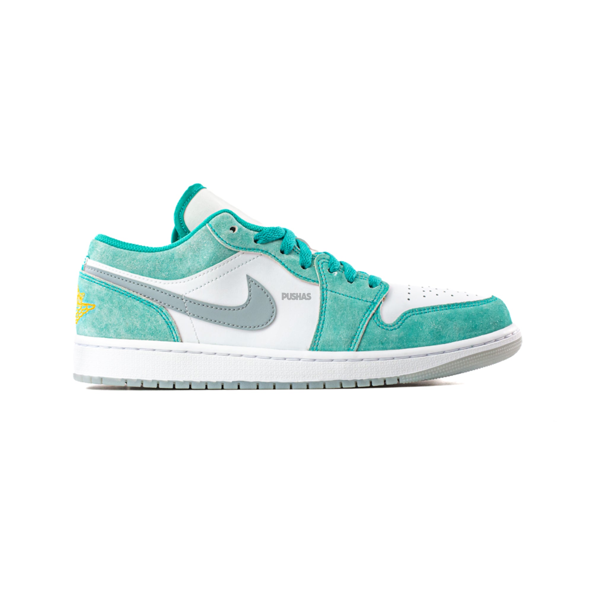 Air Jordan 1 Low SE 'New Emerald' Sneakers (2022) - Men's Basketball Shoes for Casual Wear & Street Style Fashion