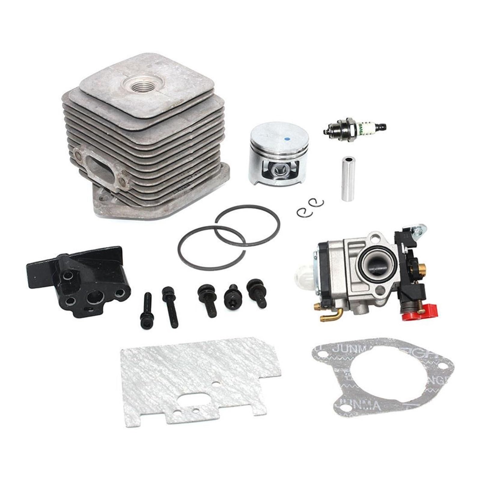 NaBeli Piston Cylinder Kit Compatible with 30CC Homelite Ryobi String Trimmer, Tiller, Blower, Backpack Blower - MPN UP07146A UP07146 UP03037A 690161005 - Perfect for Lawn Maintenance & Garden Equipment Repair