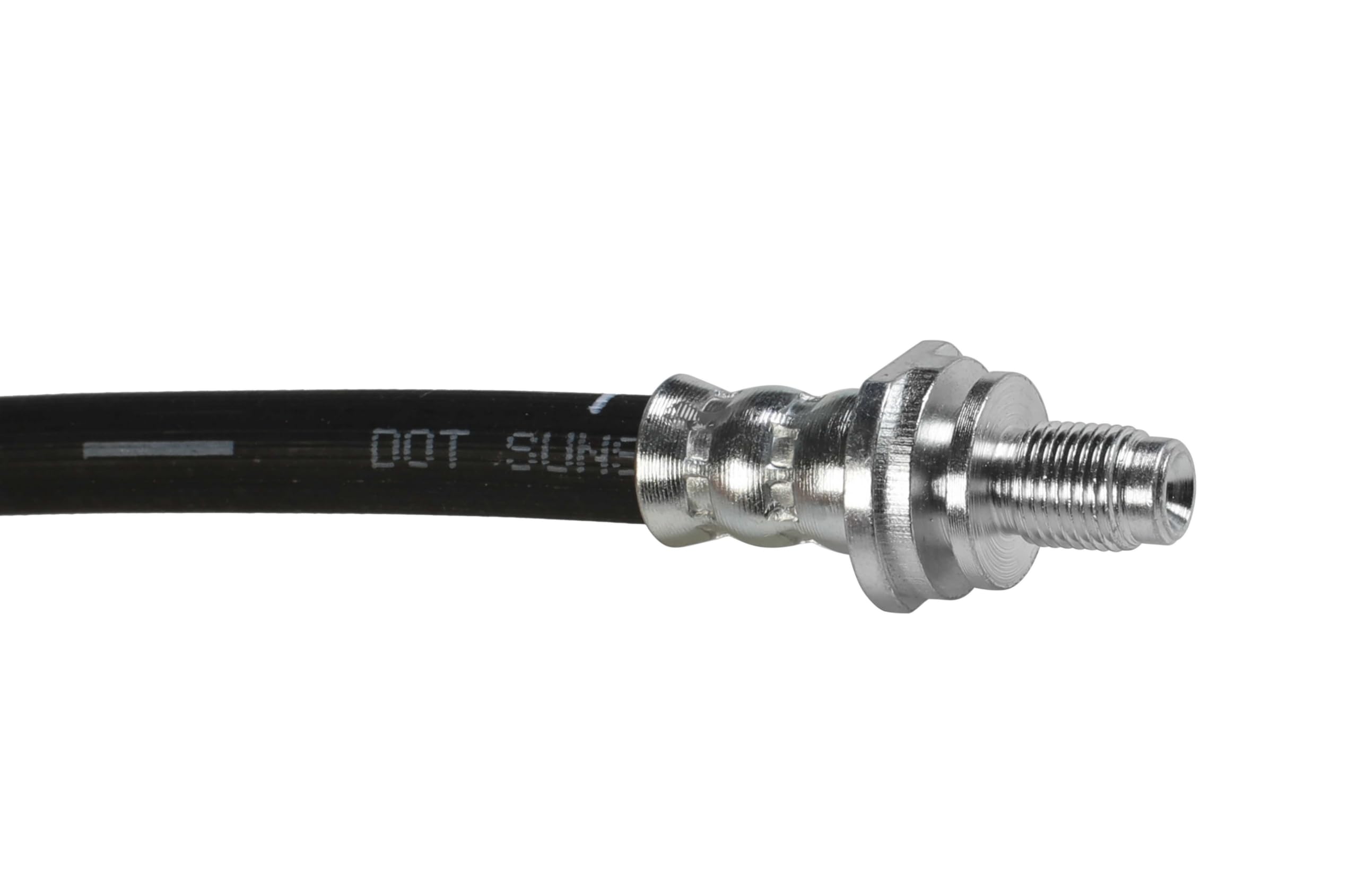 Sunsong 2205133 Brake Hydraulic Hose - High Performance Replacement Hose for Cars, Trucks & SUVs - Durable Rubber Construction for Smooth Braking - Perfect for DIY Auto Repair & Maintenance