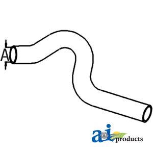 A&I Lower Radiator Hose - Replacement Part No. A-K203619 for Car Cooling System - Perfect for Engine Maintenance & Repair