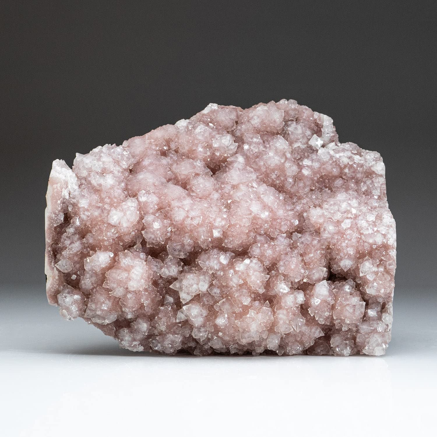 Natural Pink Apophyllite Crystal Cluster from Maharashtra, India - Healing Stone for Meditation & Energy Work (VM-351) - Perfect for Home Decor, Reiki Healing, and Spiritual Gift Ideas