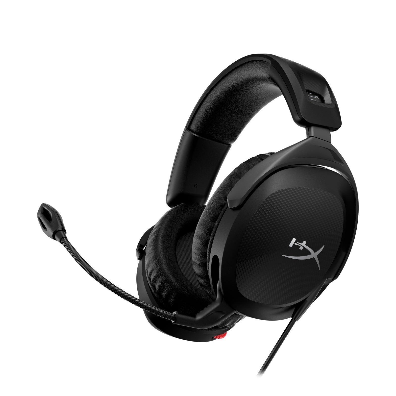 HyperX Cloud Stinger 2 Gaming Headset - Lightweight Wired Headphones with 50mm Drivers & Noise Cancelling Mic for PC, PS5, Xbox, Nintendo Switch - Perfect for FPS, MOBA & Battle Royale Games